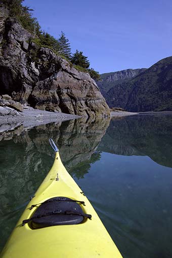 View over the bow