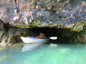 kayaking Sadie Cove Alaska