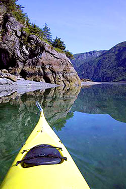 kayaking Sadie Cove Alaska